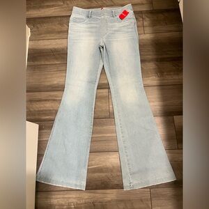 SPANX Light Blue Flare Jeans